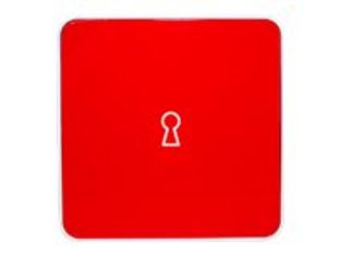 Armoire murale à clés multiBox "Key holder" - Motif serrure - rouge