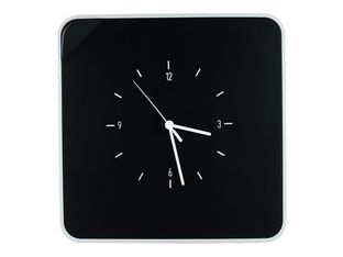 Armoire murale à clés multiBox "Key holder" - Motif horloge - noir