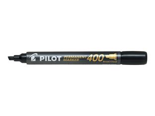 Pilot 400 - Marqueur permanent - pointe biseau large - noir