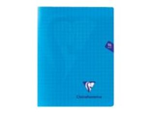 Clairefontaine Mimesys - Cahier polypro A4 (21x29,7 cm) - 48 pages - grands carreaux (Seyes) - disponible dans différentes couleurs