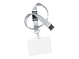 JPC - Lacet pour badge - Boucle à ressort - Badge inclus