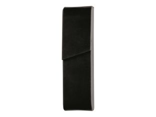 Oberthur Nomade - Etui double noir - pour 2 stylos