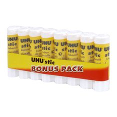 UHU stic - 8 Bâtons de colle - 8.2 g