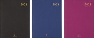 Agenda Nomad - 1 semaine sur 2 pages - 22 x 28 cm - disponible dans différentes couleurs - Oberthur