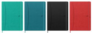 Agenda à élastique Oxford Signature - 1 semaine sur 2 pages - 18 x 25 cm - disponible dans différentes couleurs - Hamelin
