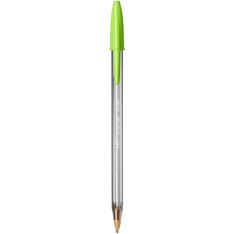 BIC Cristal Fun - Stylo à bille - vert anis - 0.6 mm