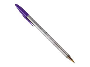 BIC Cristal Multicolor - Boîte de 20 stylos à bille - bleu - 0.42 mm