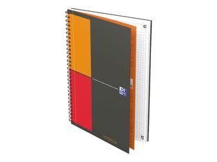Oxford Notebook Connect - Cahier à spirale B5 - 160 pages - petits carreaux (5x5 mm)