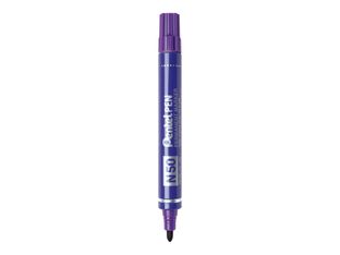 Pentel PEN N50 - Marqueur permanent - pointe ogive - violet