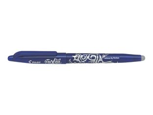 Pilot Frixion Ball - Pack de 12 rollers effaçables - 0,7 mm - bleu