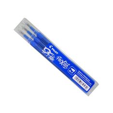 Pilot Frixion Ball - 36 Recharges pour rollers effaçables - 0,7 mm - bleu