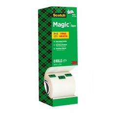 Scotch Magic 8-1933R8 - Ruban de bureau - 19 mm x 33 m (pack de 8)