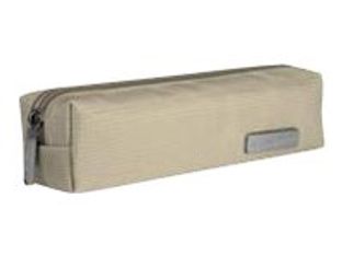 Bombata - Trousse nylon imitation croco  - taupe