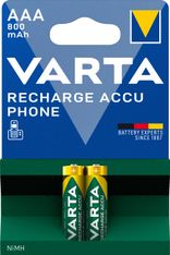 VARTA Accu power - 2 piles alcalines rechargeables - AAA LR03