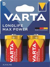 Varta Max Tech batterie 2 x D Alcaline