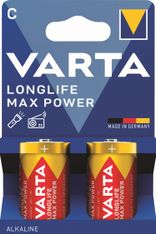 VARTA Longlife Max Power - 2 piles alcalines - C LR14