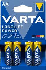 VARTA Longlife Power - 4 piles alcalines - AALR06