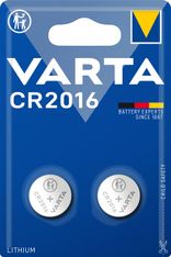 VARTA CR2016 - 2 piles boutons - 3V