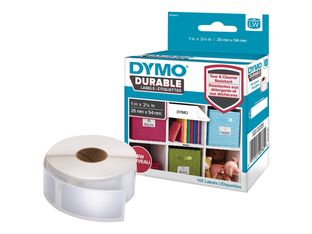Dymo LabelWriter Address - Ruban d'étiquettes auto-adhésives - 1 rouleau de 160 étiquettes (25 x 54 mm) - fond blanc écriture noire