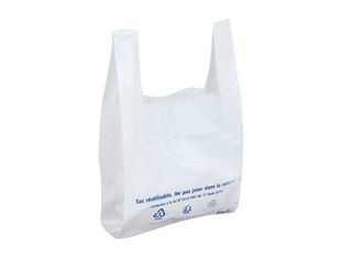 Logistipack - 500 Sacs bretelles - 26 x 12 x 4,5 cm