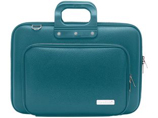 Bombata Classic Plus Vinyle - Sacoche pour ordinateur portable 15,6" - bleu pétrole