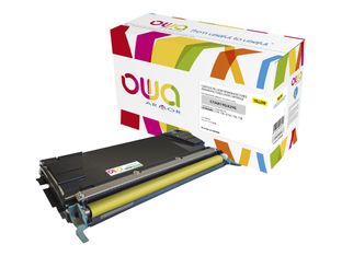 Cartouche laser remanufacturée Lexmark C734A1YG - jaune - Owa