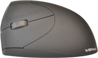 Waateck - souris sans fil ergonomique pour gaucher - noir