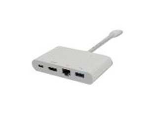 MCL Samar USB3C-504 - Station d'accueil - HDMI, RJ45, USB-C, 3xUSB, VGA