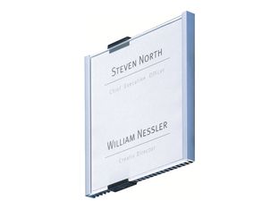 Durable Info Sign - Plaque de porte personnalisable - A5 paysage