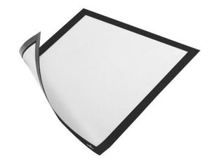 Durable Duraframe Magnetic - Cadre d'affichage magnétique - A4 - noir - pour surfaces métalliques