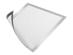 Durable Duraframe Magnetic - Cadre d'affichage magnétique - A4 - argent - pour surfaces métalliques