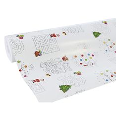 Clairefontaine Excellia - Papier cadeau - 70 cm x 50 m - 80 g/m² - motif jeux Noël