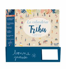 Calendrier de La Tribu Septembre à Décembre - 32 x 30 cm - Quo Vadis