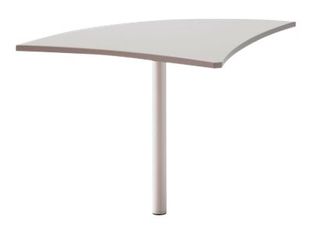 Angle de liaison à 90° JAZZ+ - Pied blanc - Hêtre 