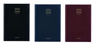 Agenda Bretime Lima 16 mois - 1 semaine sur 2 pages - 15 x 21 cm - 3 couleurs disponibles - Brepols