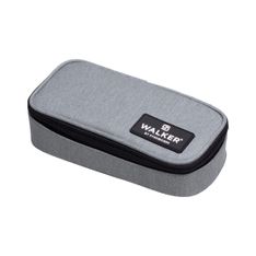 Plumier WALKER Pure Eco 1 compartiment coloris gris