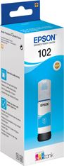 Epson 102 - 70 ml - cián - original - depósito de tinta - para EcoTank ET-15000, 2750, 2751, 2756, 2850, 2851, 2856, 3850, 4750, 4850, 4856