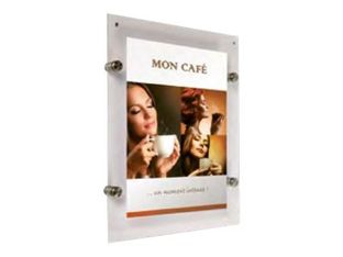 INOVSHOP - Porte-visuel à entretoises A4