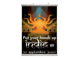 INOVSHOP Profile Clipframe - Porte-affiche suspendu - 100 cm