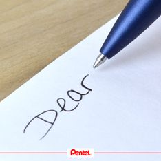 Pentel Energel Metal - Roller - 0,7 mm - bleu nuit