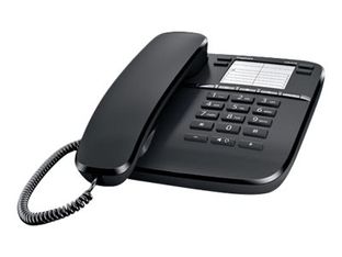 Gigaset DA410 - téléphone filaire - noir