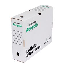 Bureau Vallée Recyclé - Boîte d'archives - dos 8 cm
