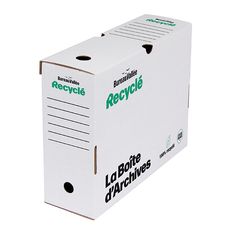 Bureau Vallée Recyclé - Boîte d'archives - dos 10 cm