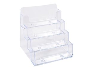 Exacompta - Porte-carte de visite - 4 compartiments