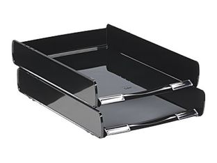 CEP First - Corbeille à courrier noir