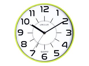 Unilux - Horloge Pop - mécanisme quartz - 28 cm - anis