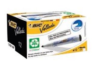 BIC Velleda ecolutions 1701 - Boîte de 12 marqueurs effacables vert