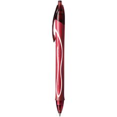 BIC Gel-ocity QuickDry - Bolígrafo  - rojo - tinta de gel - 0.7 mm - medio - retractil