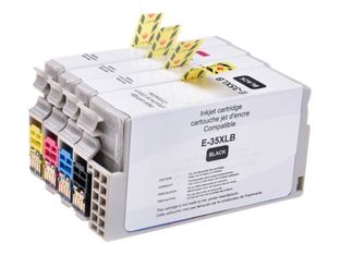 UPrint E-35XL PACK - paquete de 4 - negro, amarillo, cián, magenta - compatible - cartucho de tinta