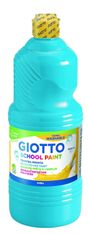 Giotto School - Gouache ultra lavable - cyan - bouteille de 250 ml